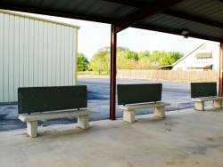 Benches at the Pavilion