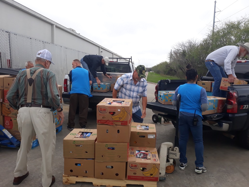 Food Boxes McQueeney Lions Club